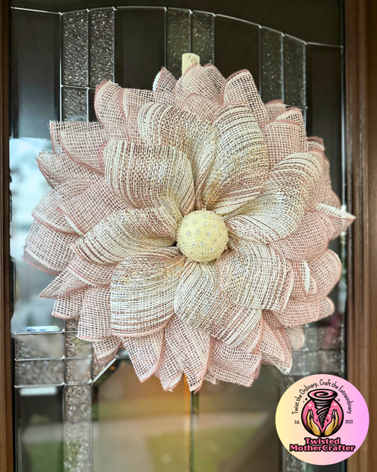 Rose Gold Wreath